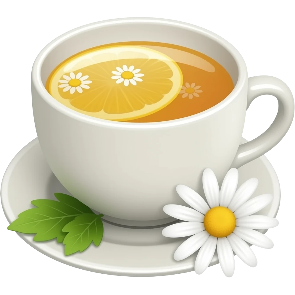 tisane camomille emoji
