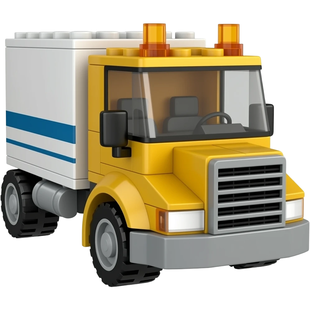 lego truck emoji