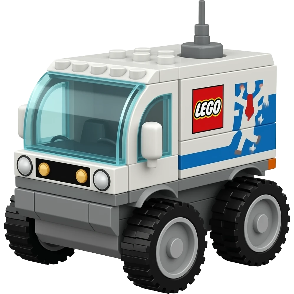 lego delivery robot emoji