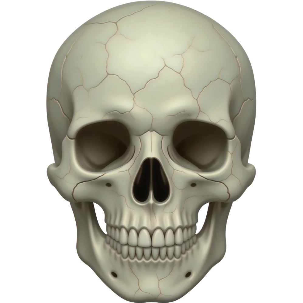 skull face by jamaleditz emoji