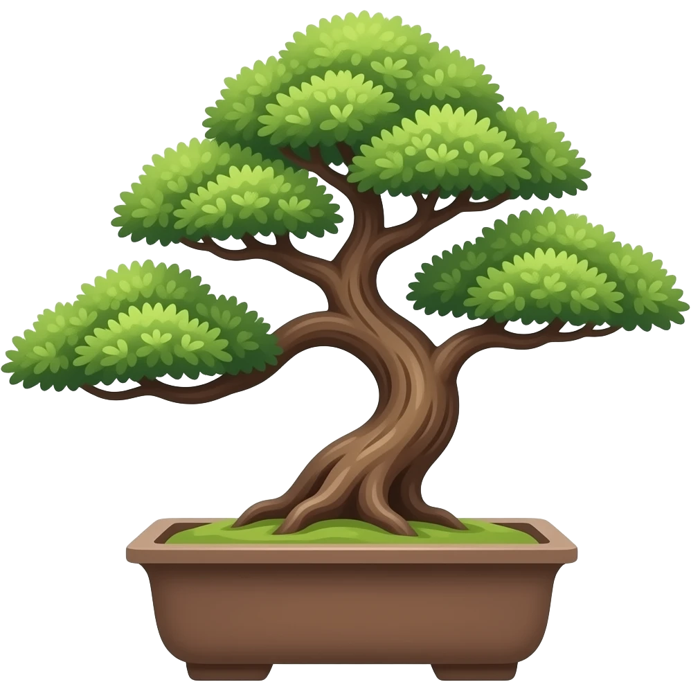 e bonsai emoji