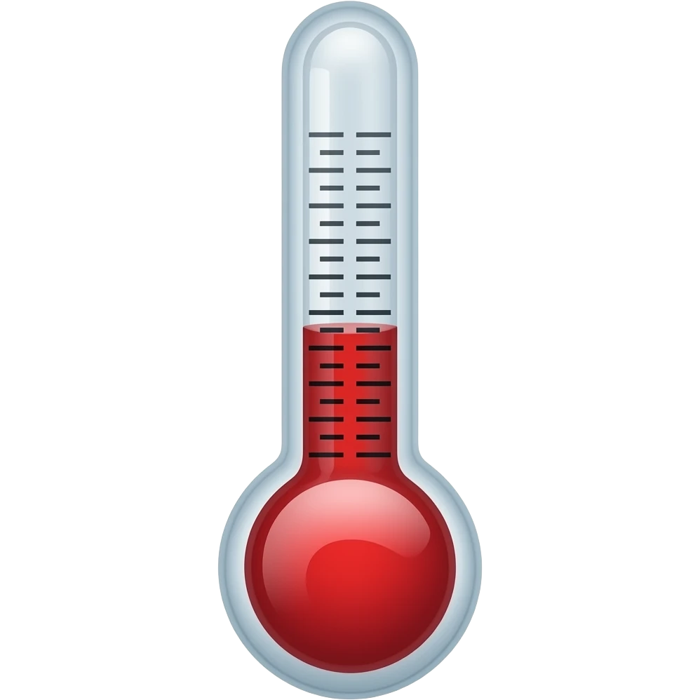 thermometer emoji