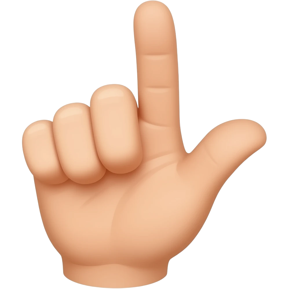 La mano emoji