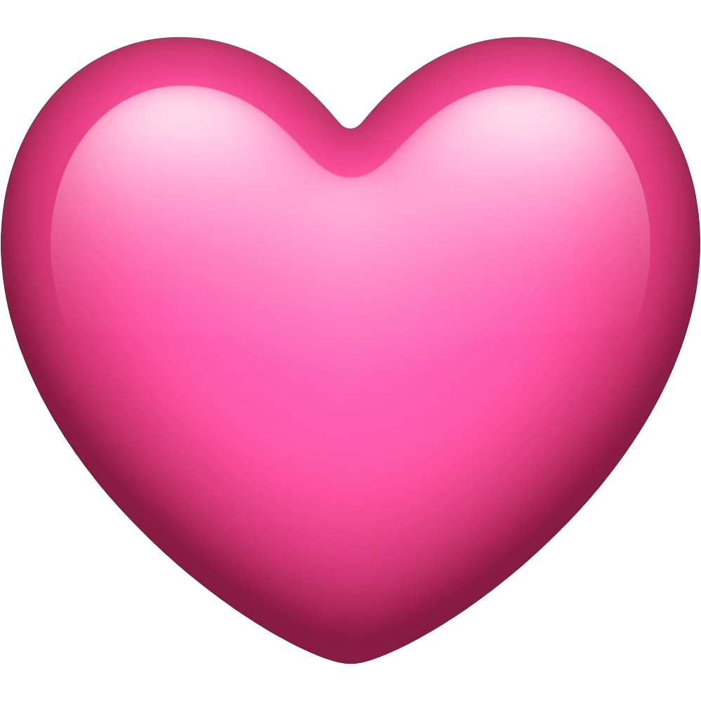 Pink heart emoji