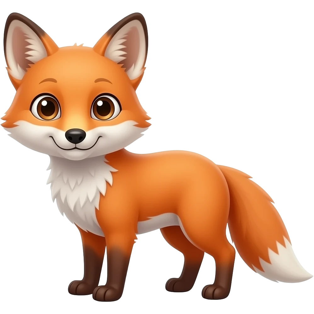 Лис маленький emoji
