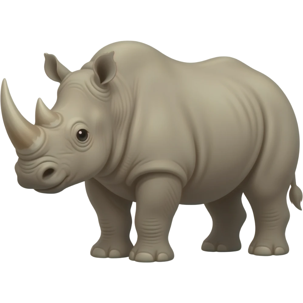 Woolly Rhino emoji