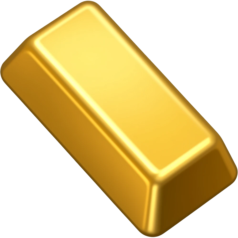 Goldbar emoji