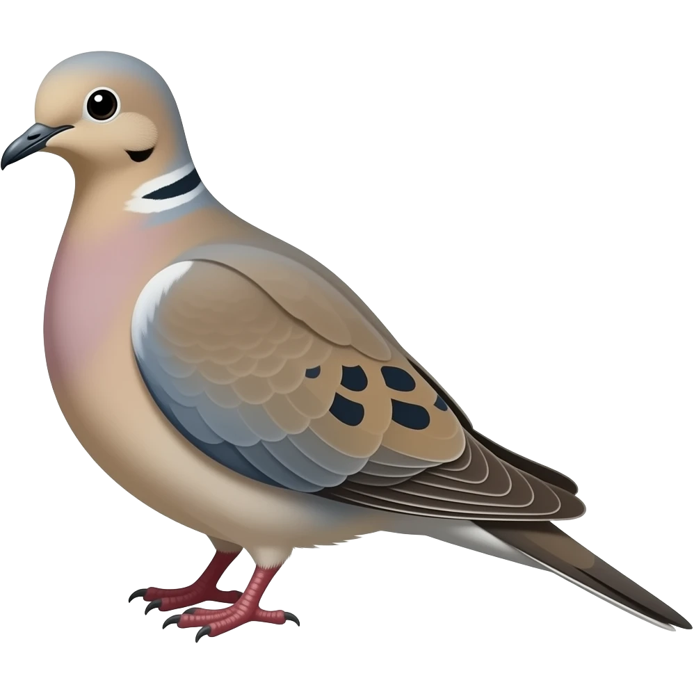 Mourning dove emoji