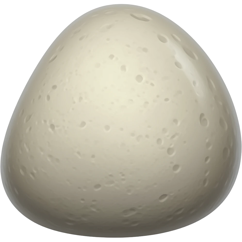 1 small stone emoji