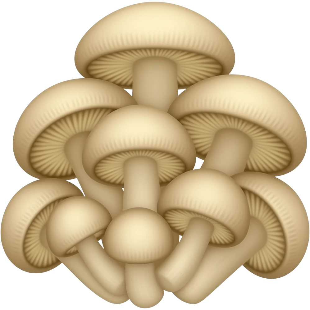 Bundle of mushroom emoji