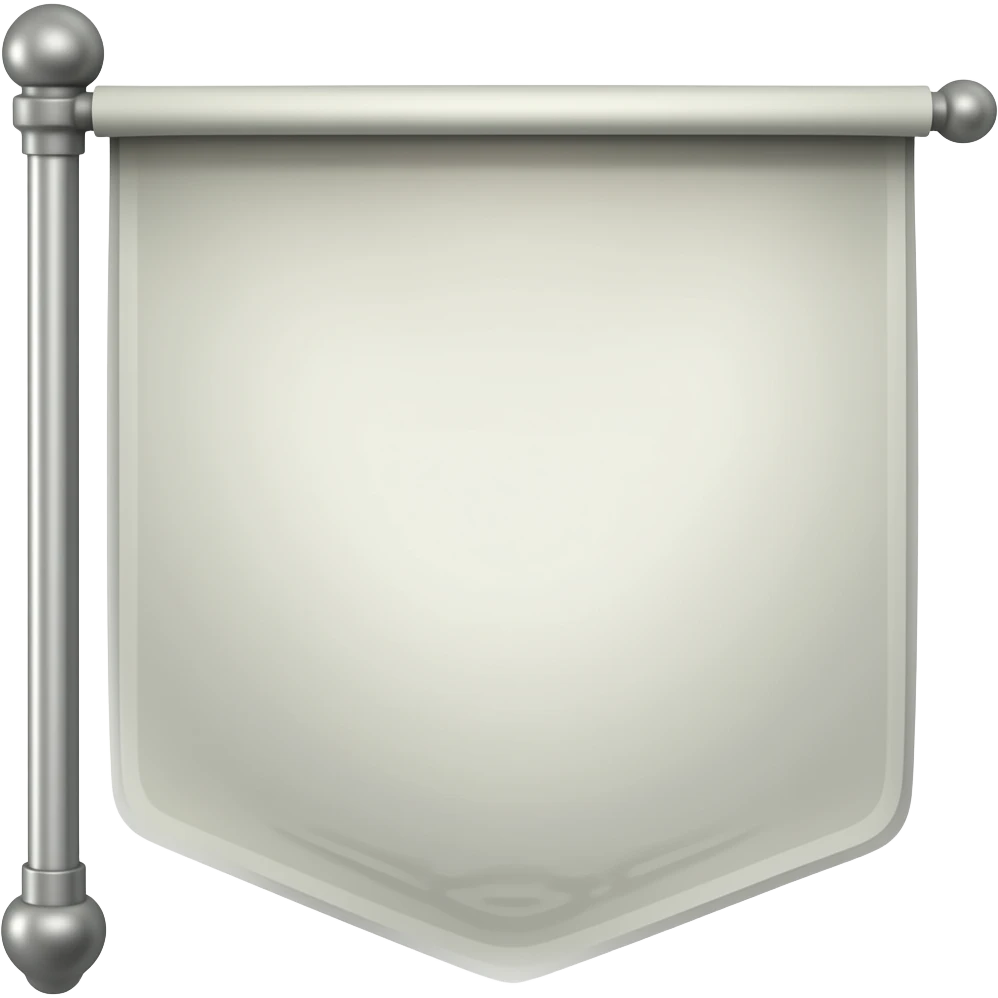 banner pole emoji