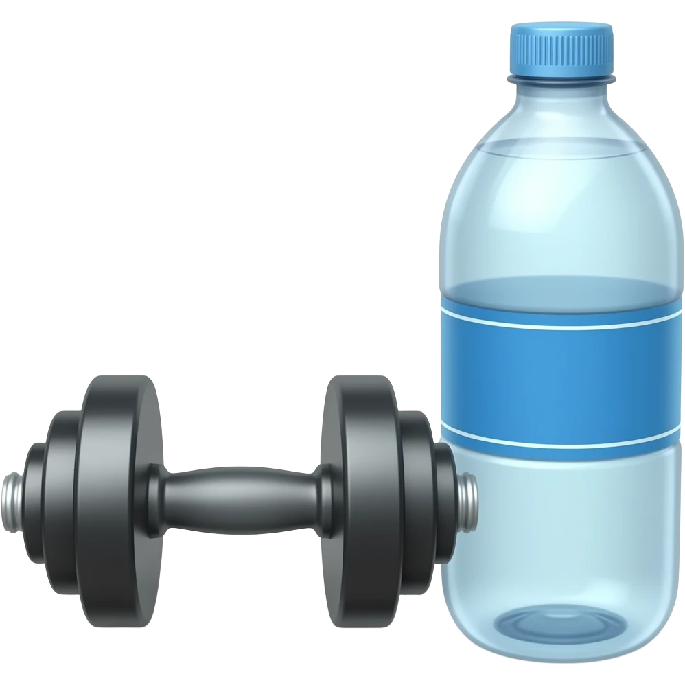 dumbell water better emoji