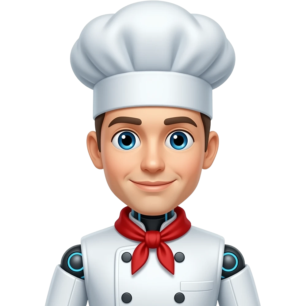 robot chef emoji