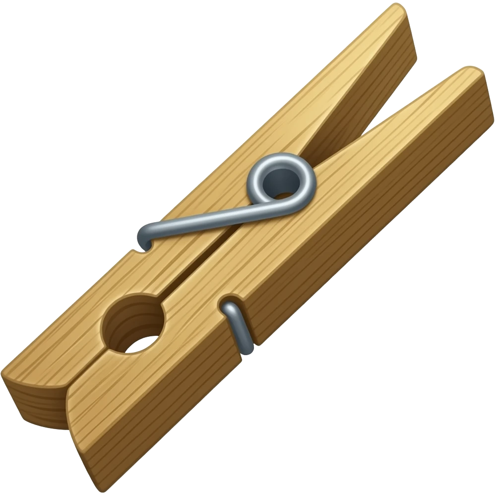 clothespin emoji