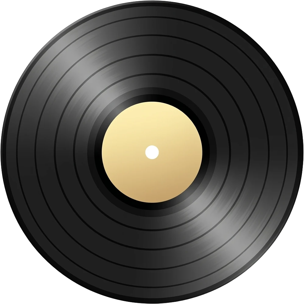 vinyl record emoji