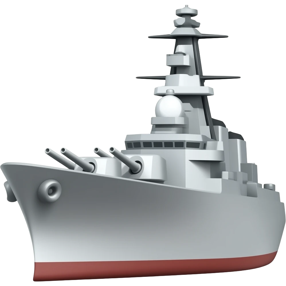 white battleship pin emoji