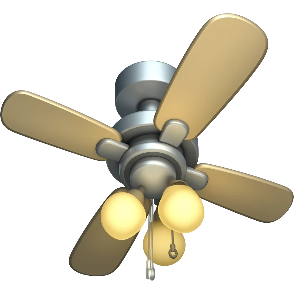 Ceiling Fan Bell emoji