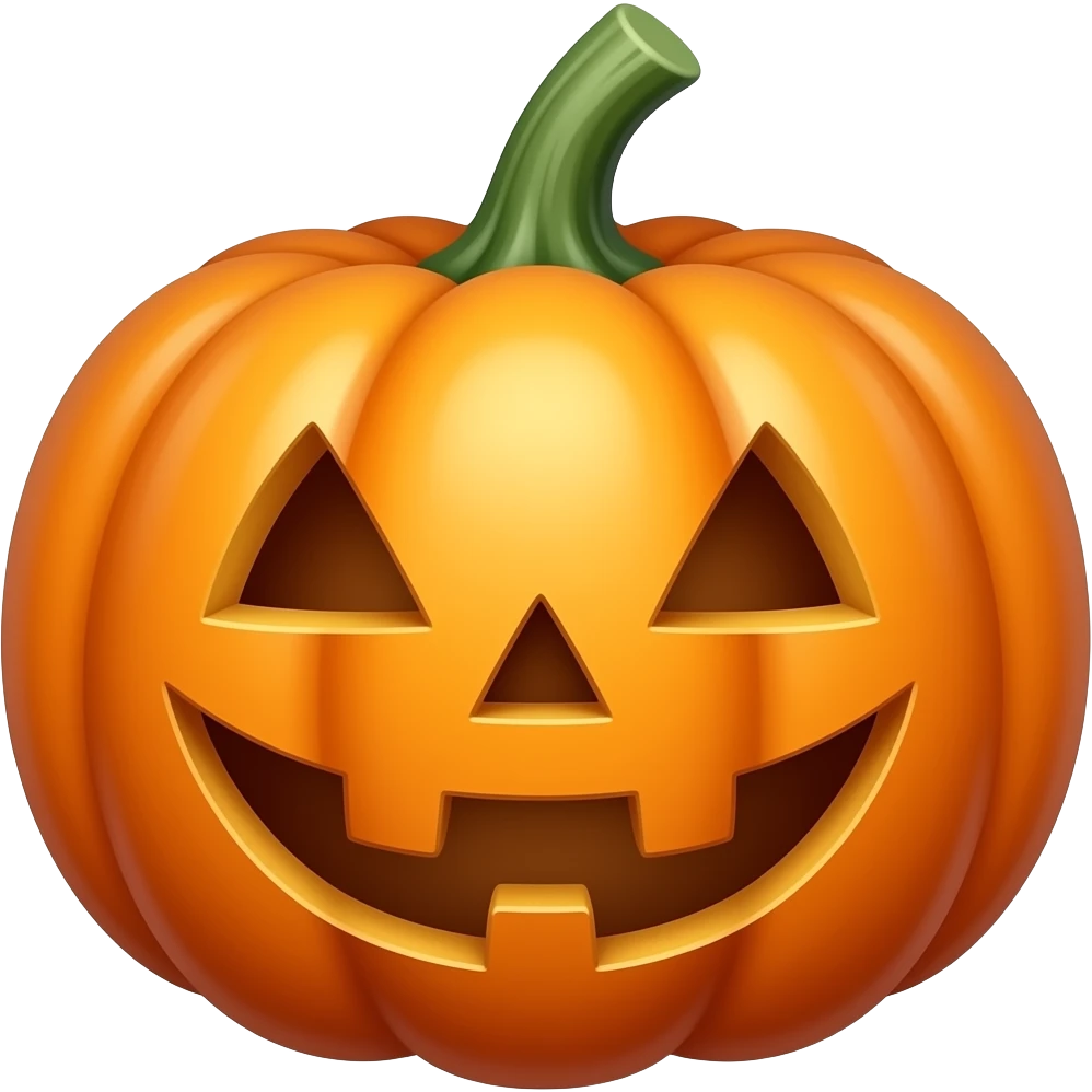 Jack-o'-lantern emoji