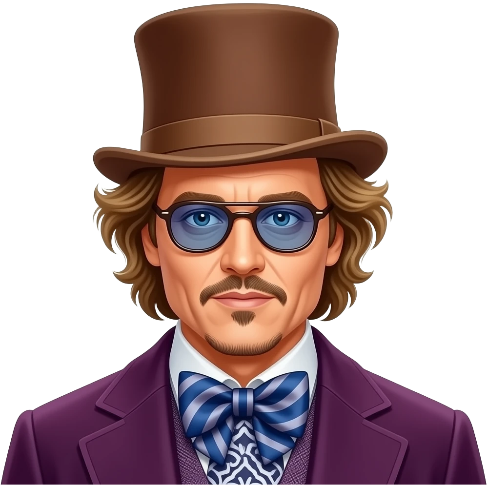 wonka depp emoji