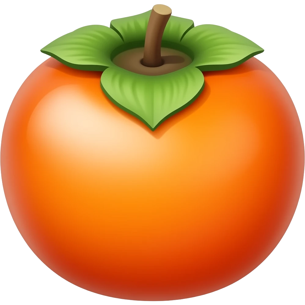 Persimmon emoji