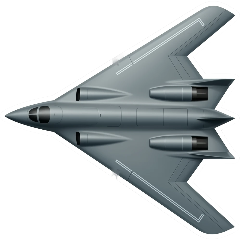 استیکر بمب افکن B-2 رو بساز emoji