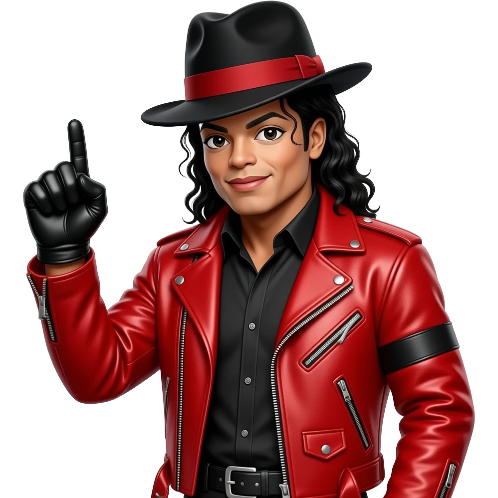 Michael Jackson doing the malawalk emoji