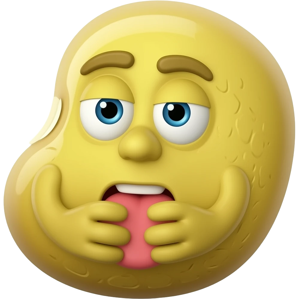 bean mastabating emoji