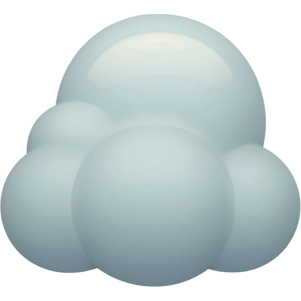 Cloud emoji