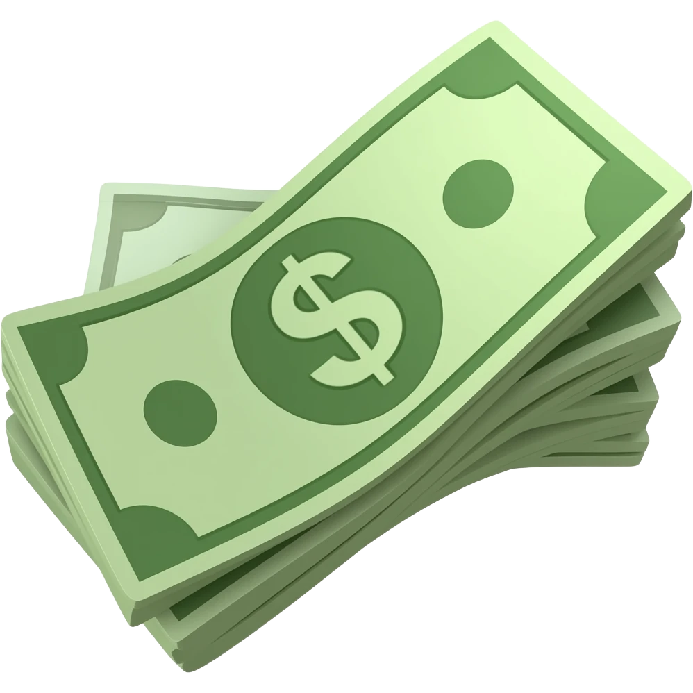 money emoji | AI Emoji Generator