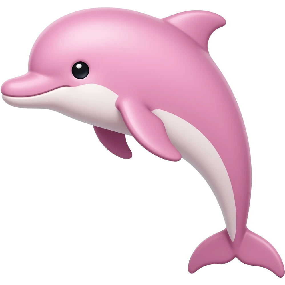 pink dolphin emoji