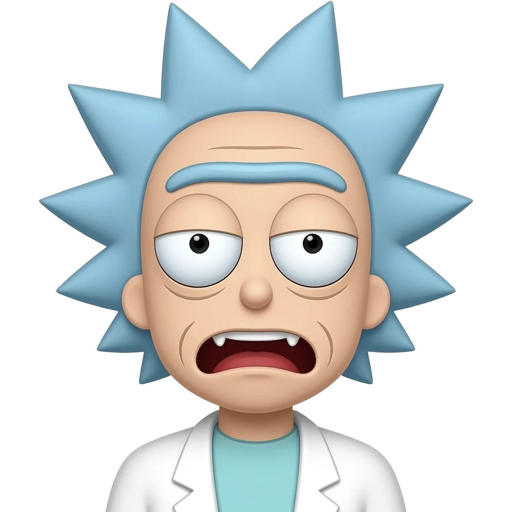 Злой морти emoji