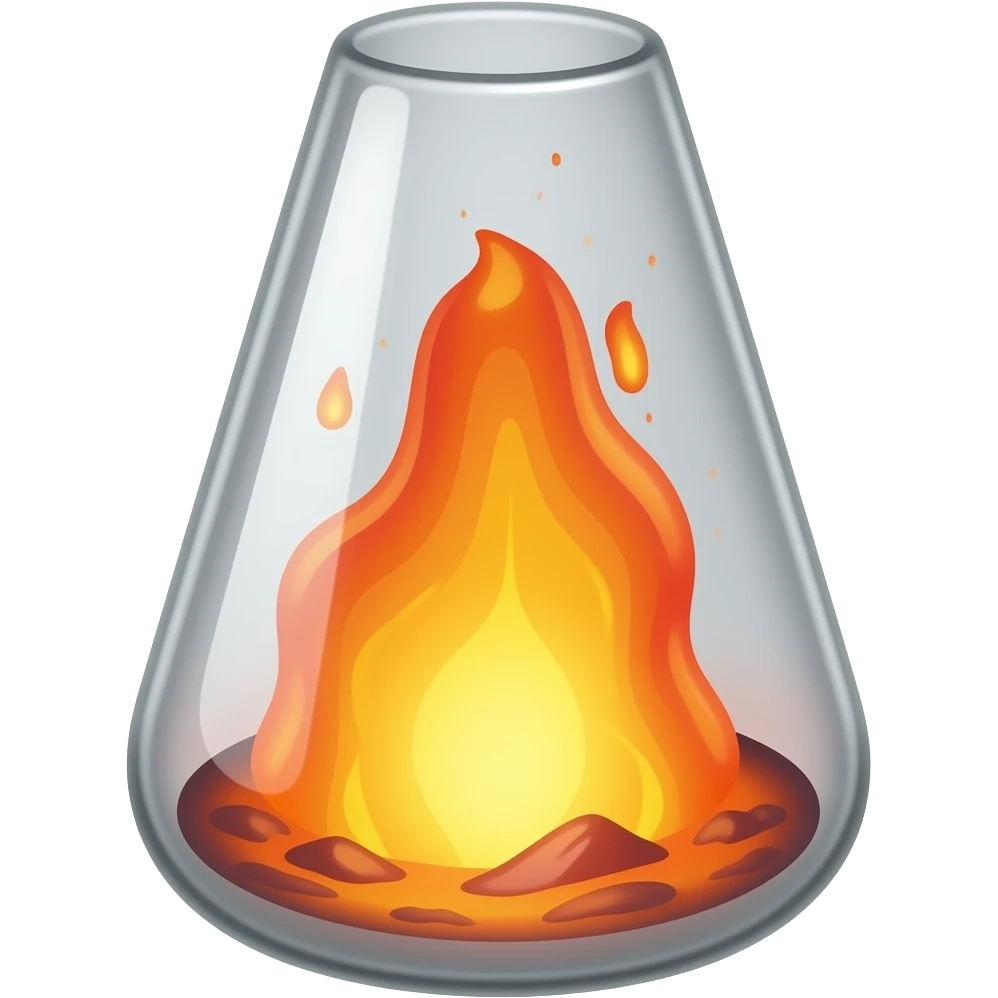Лавовая лампа emoji