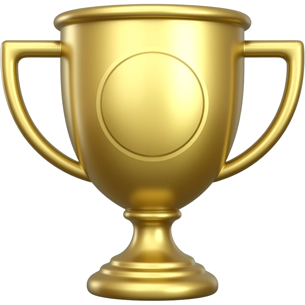 a trophy emoji