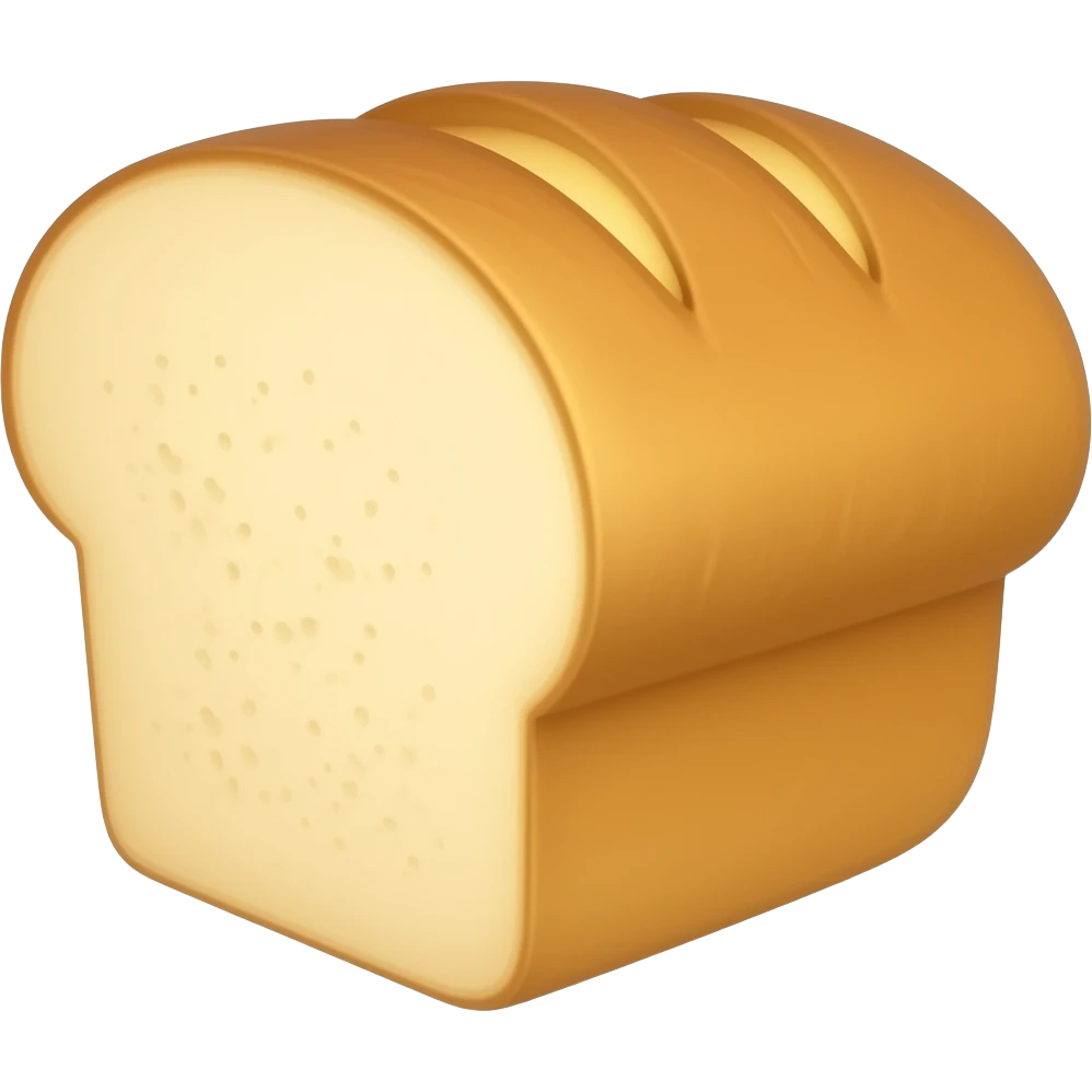 vector flat Bread and cupcake emoji
