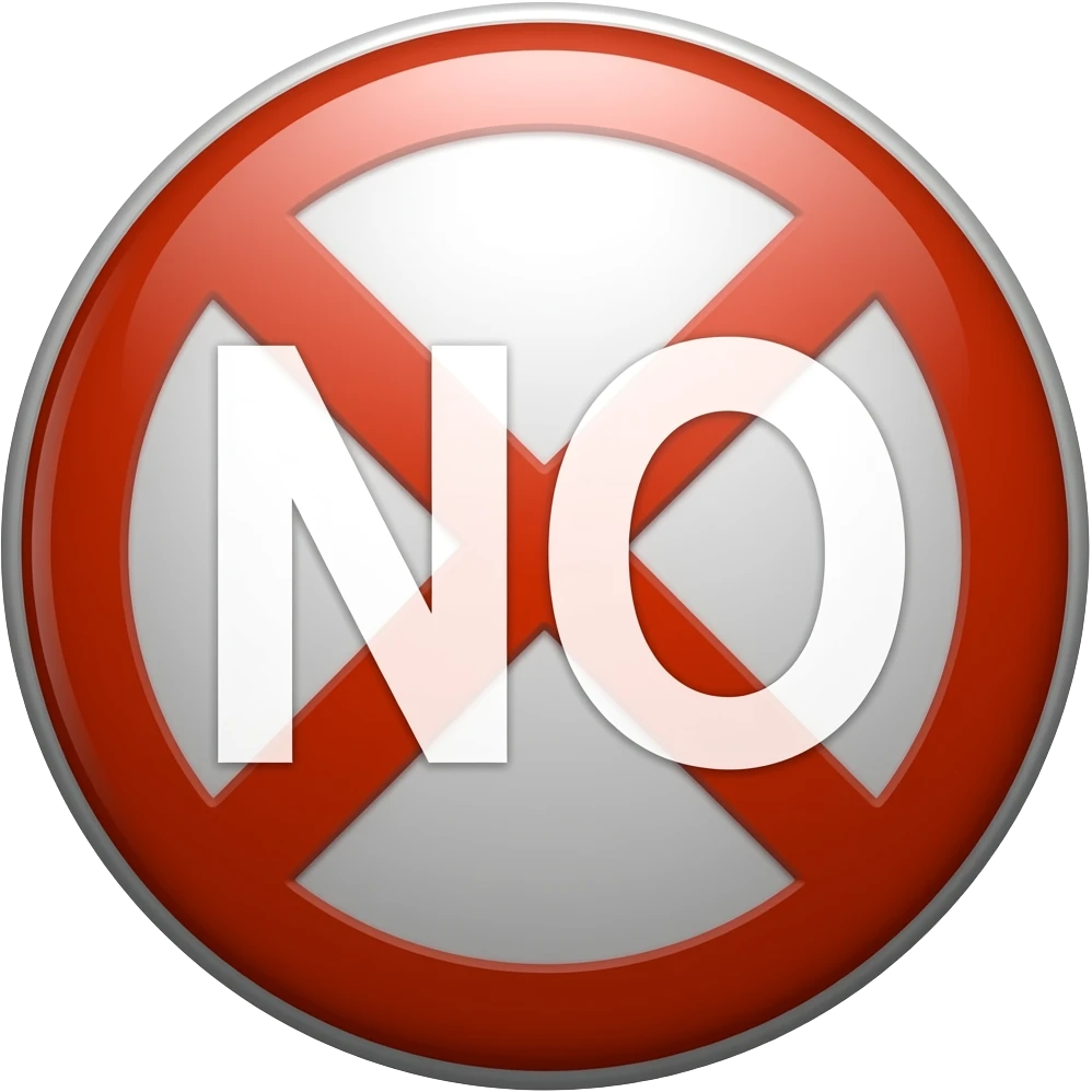 No emoji
