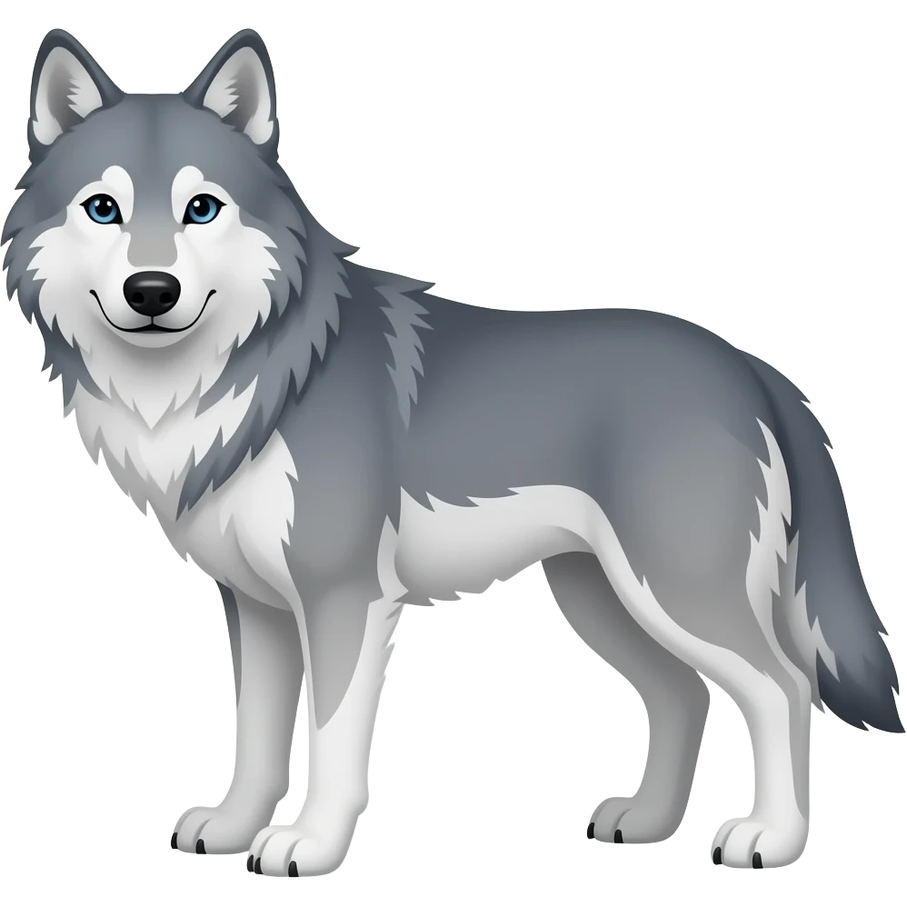 wolf emoji