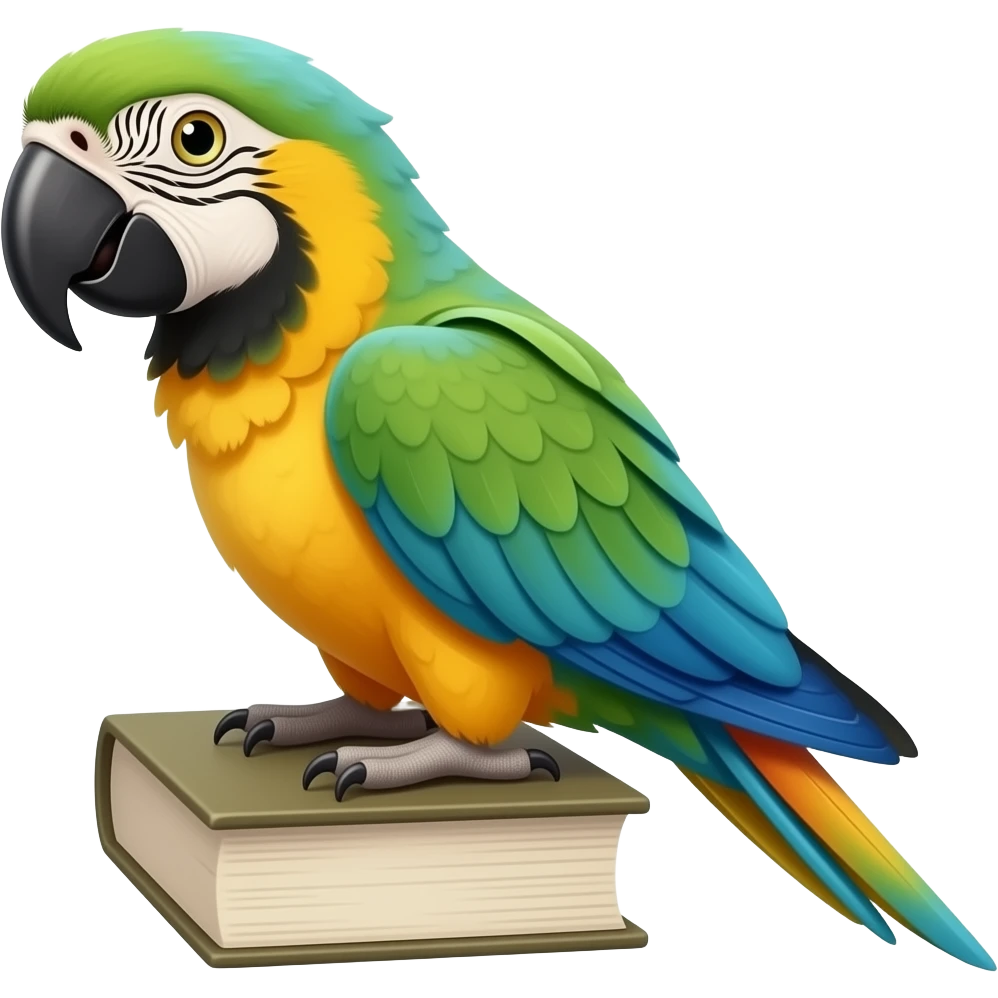 Parrot Book emoji