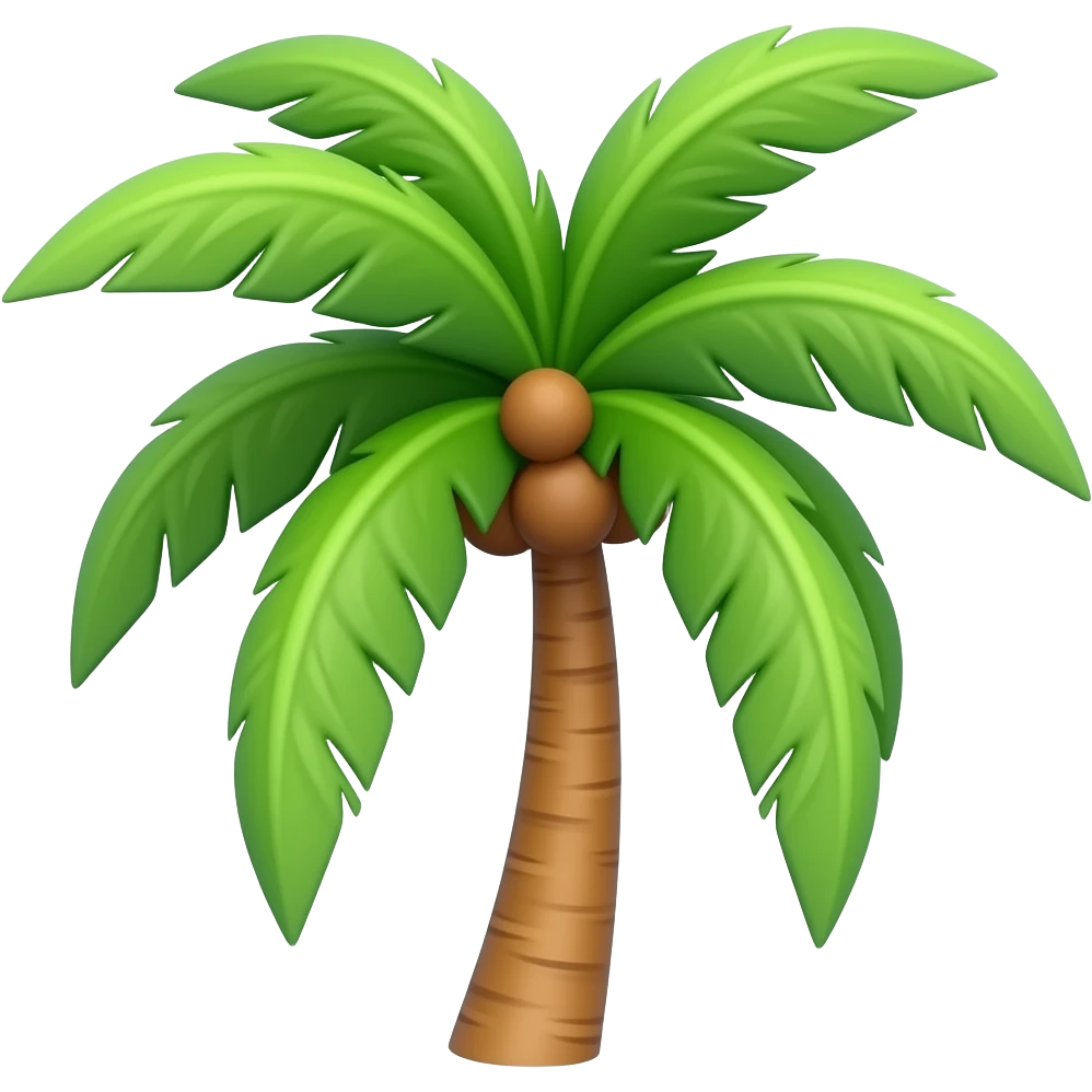 coconut tree emoji