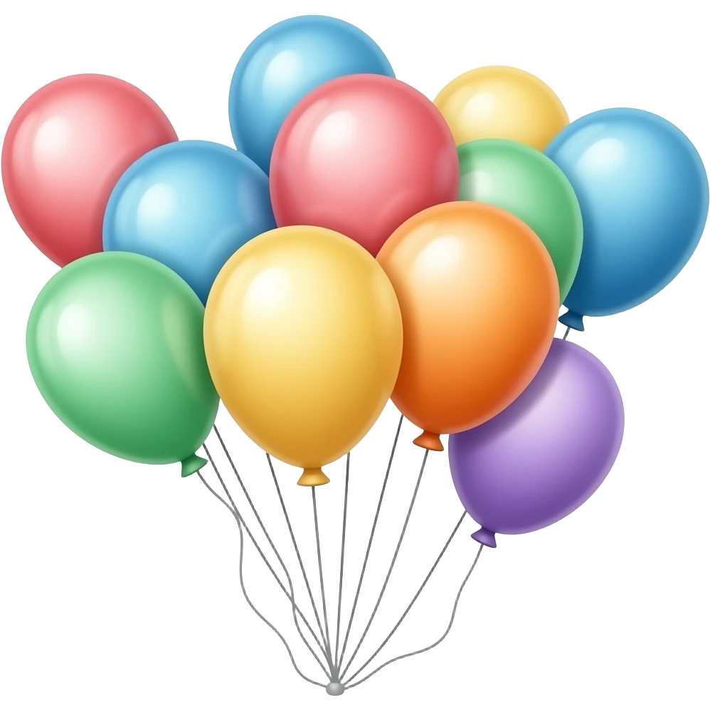 Ballons emoji