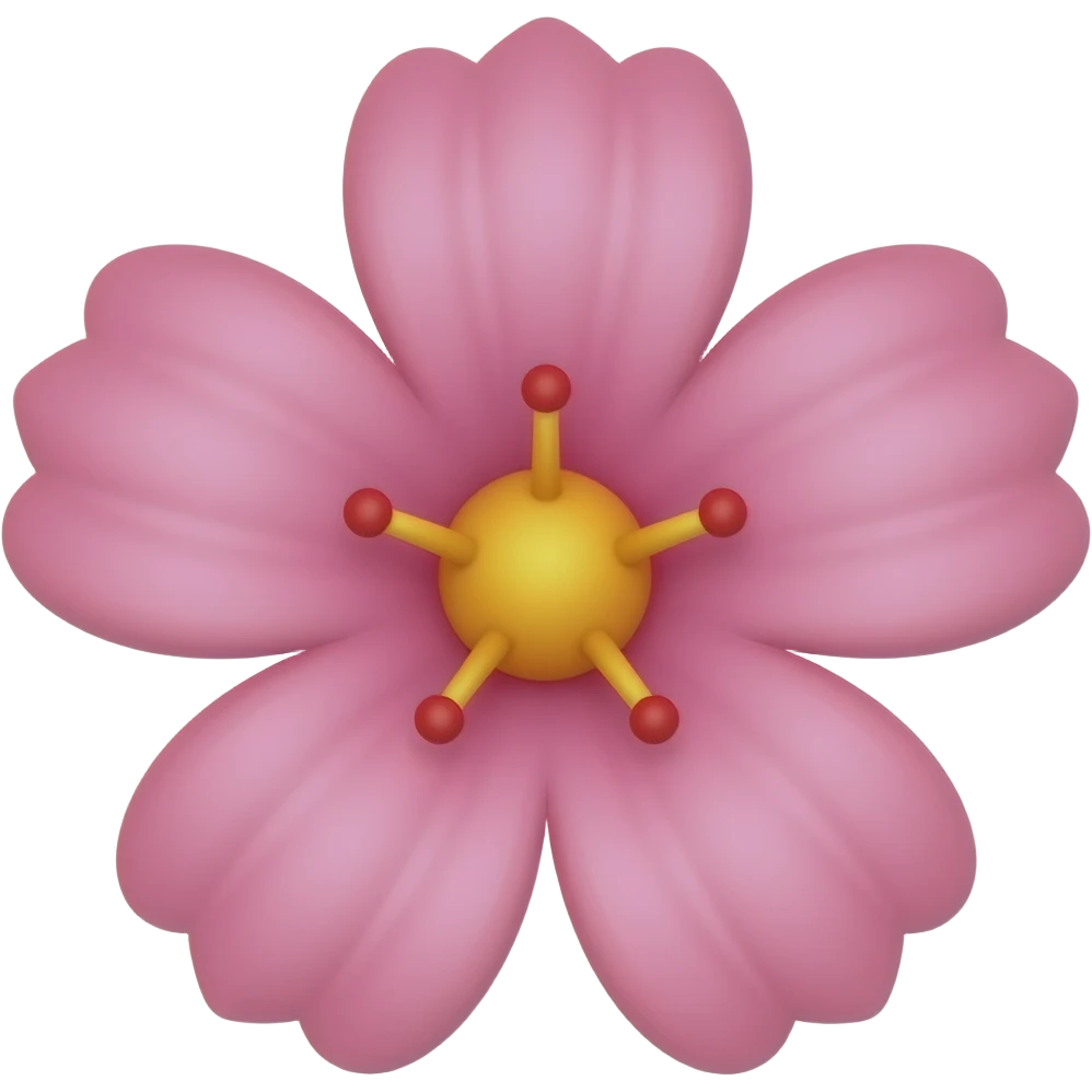 Pink emoji