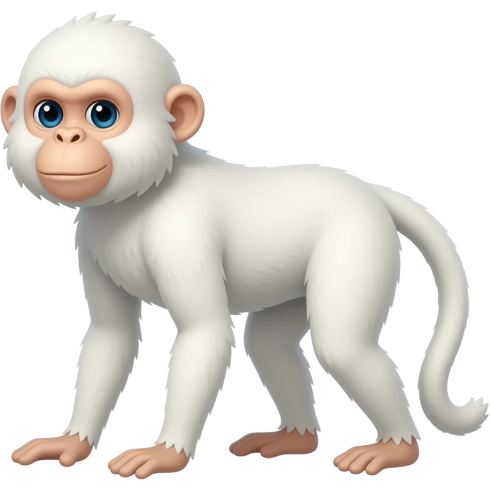 White monkey emoji
