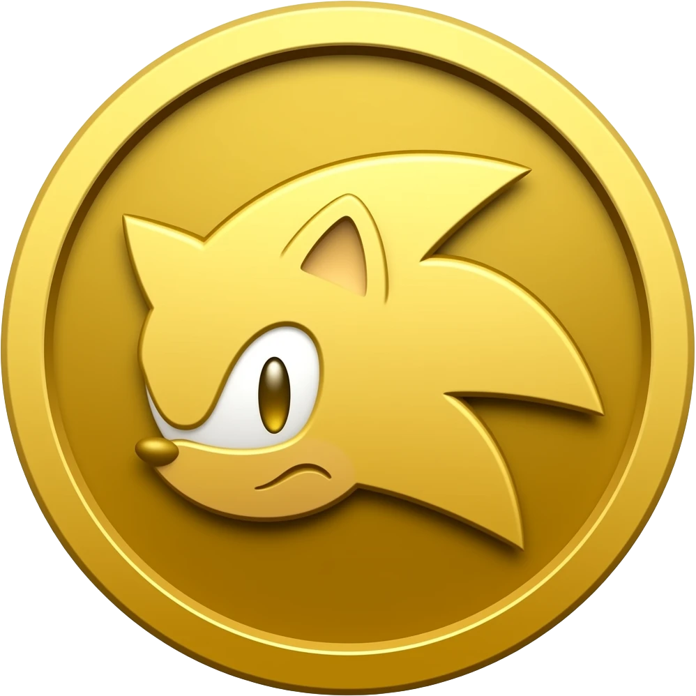 Sonic coins emoji