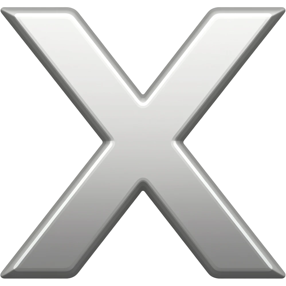 x emoji
