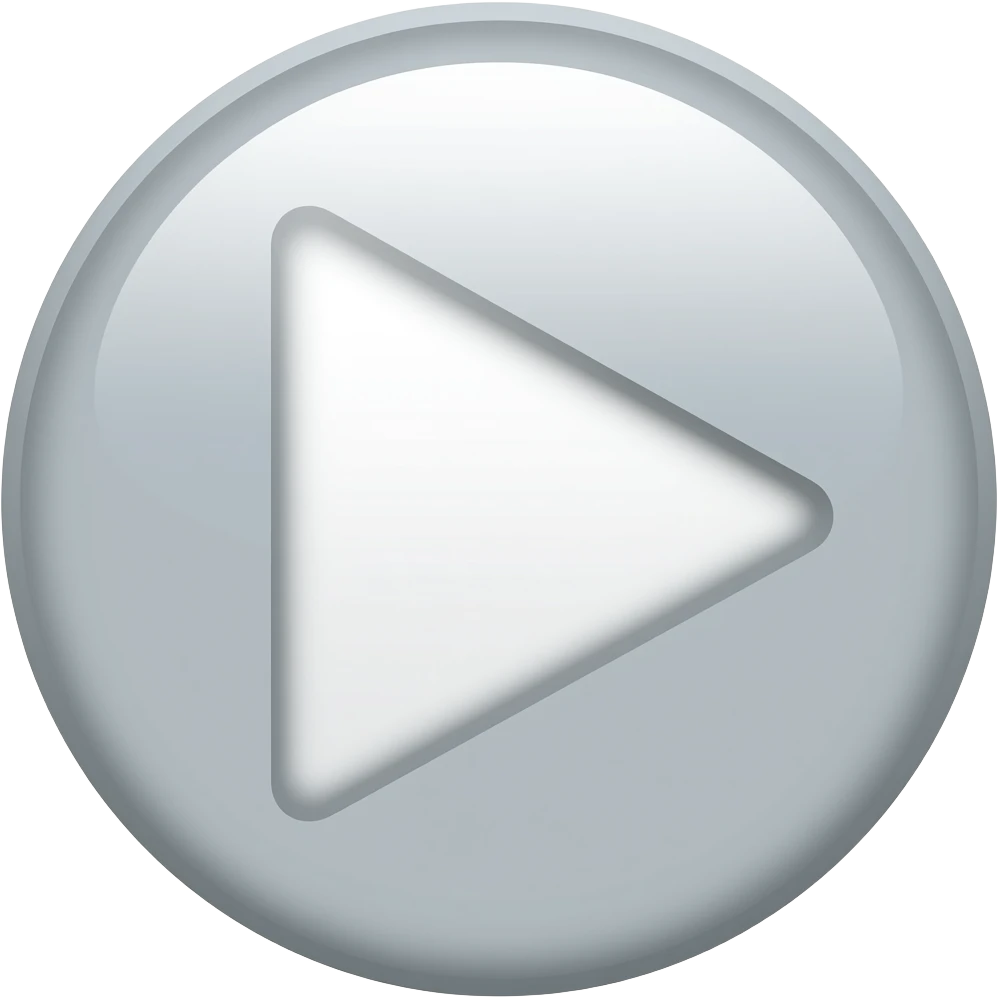 Silver play button emoji