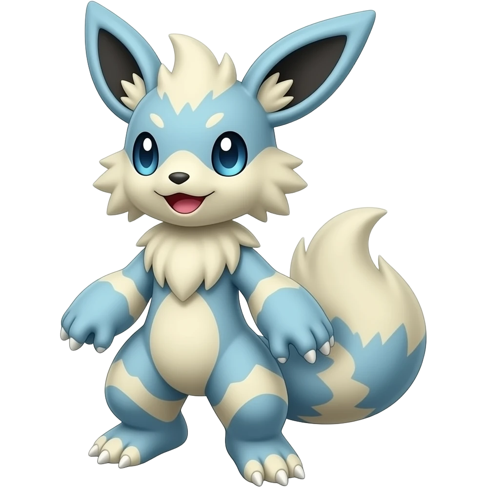 Minccino-Furret-Zeraora-Fakémon-fusion-hybrid emoji