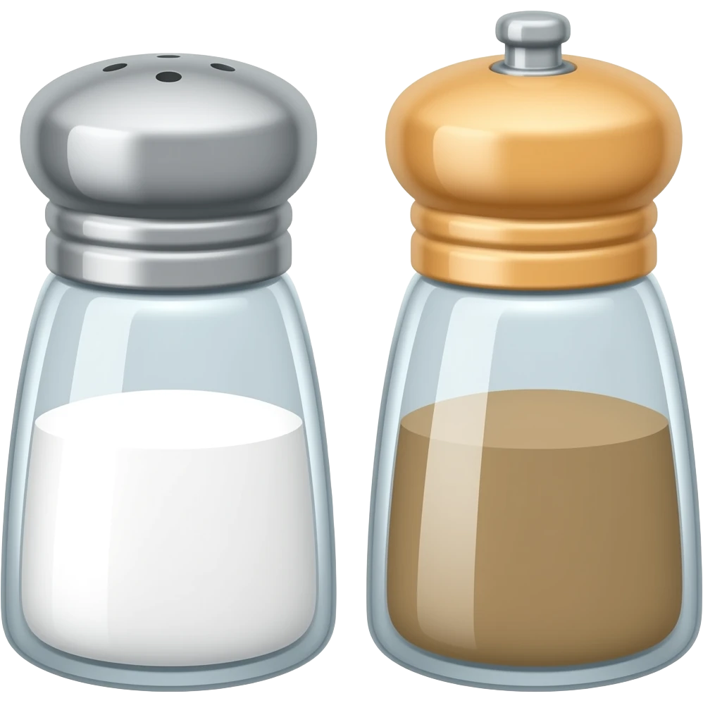 Salt pepper cup emoji emoji