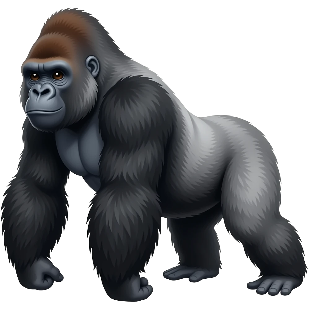 Make a gorila emoji