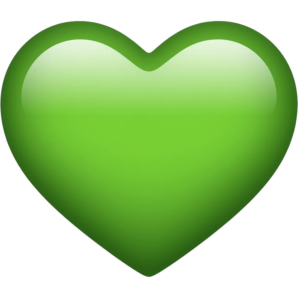 CORAZON VERDE emoji