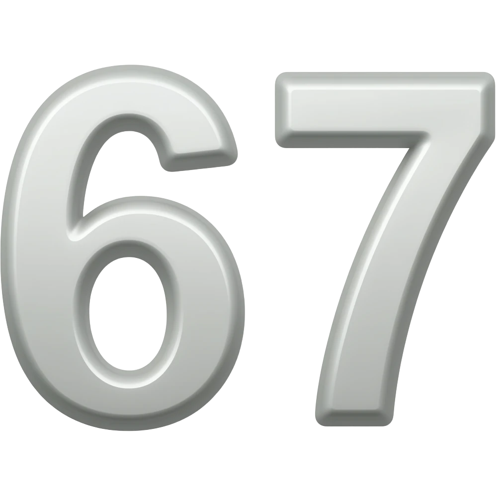 67 emoji