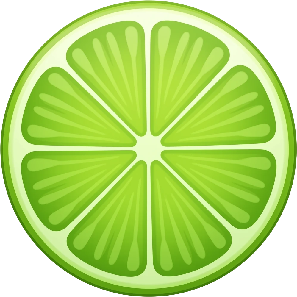 Lime emoji